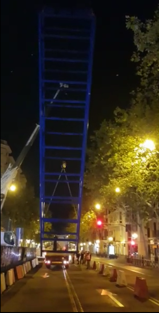 Estructuras en Metro Príncipe de Vergara (Madrid)