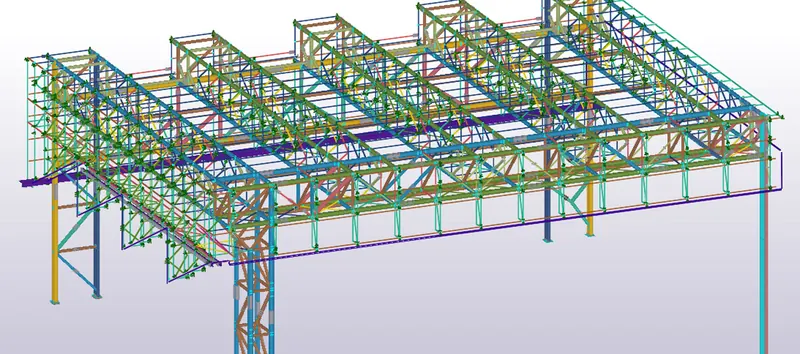 Obra de Luvimetal: Estructura Hangar D4 Airbus (Getafe)